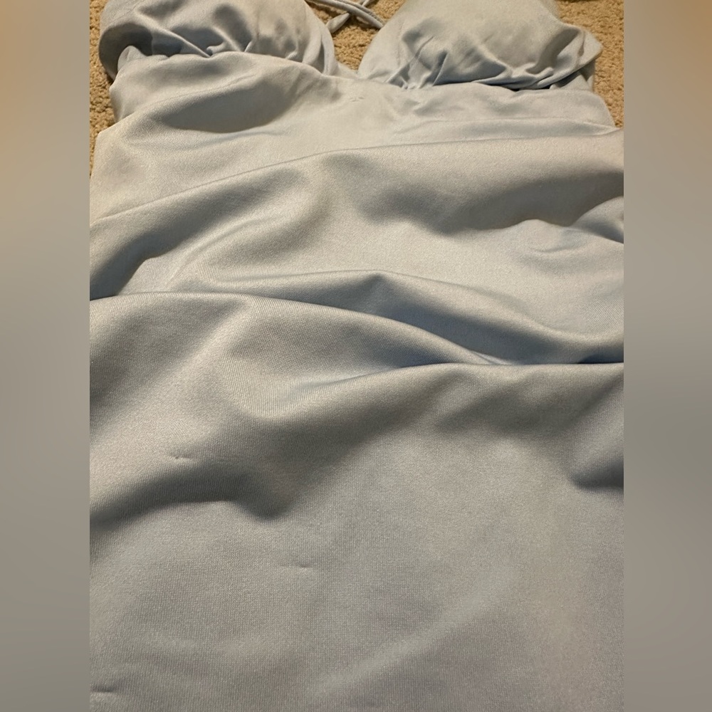 A small light blue homecoming/going out dress